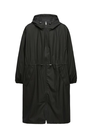 Imperméable à capuche - Noir
