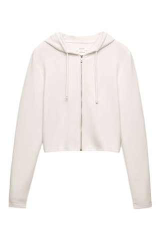 Sweat à capuche - Blanc