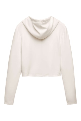 Sweat à capuche - Blanc