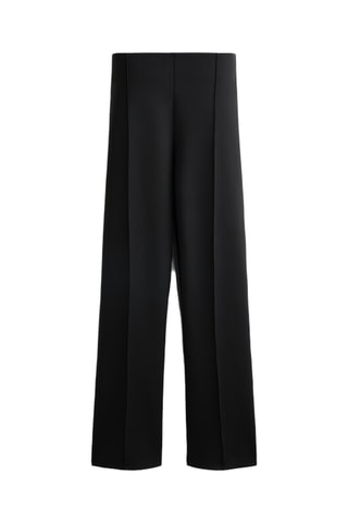 Pantalon taille haute - Noir