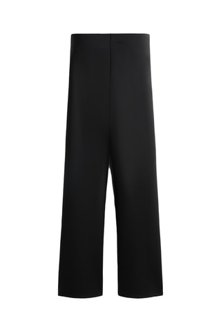 Pantalon taille haute - Noir