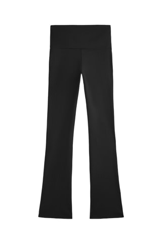 Pantalon taille haute - Noir