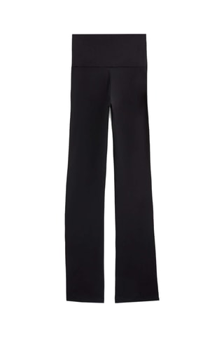 Pantalon taille haute - Noir