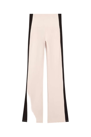 Pantalon taille haute - Ecru