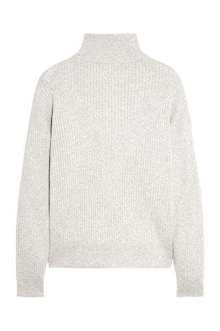 Pull - Gris clair chiné