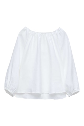 Blouse en lin - Blanc
