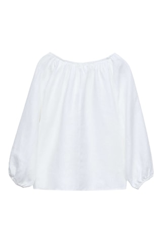 Blouse en lin - Blanc