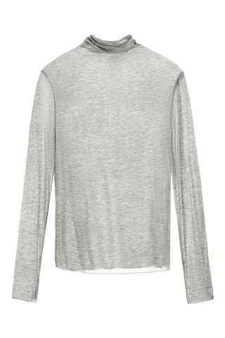 Pull - Gris clair chiné