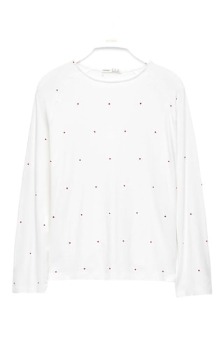 T-shirt de pyjama - Blanc