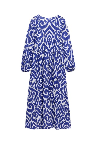 Robe midi - Bleu marine