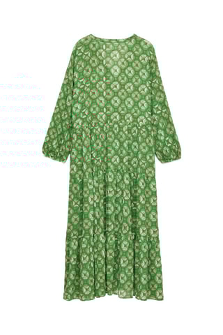 Robe midi - Vert
