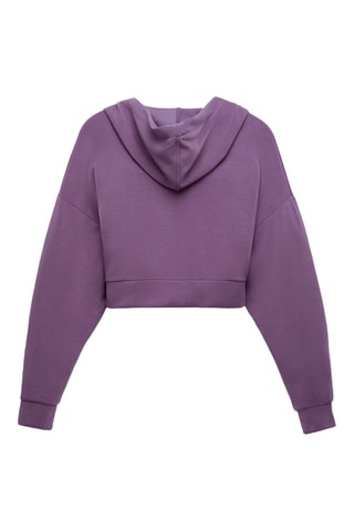 Sweat à capuche - Violet