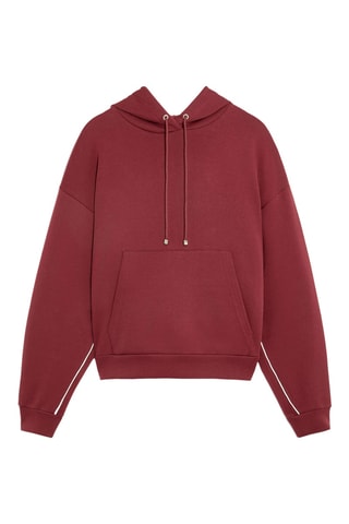 Sweat à capuche - Bordeaux