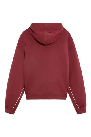 Sweat à capuche - Bordeaux