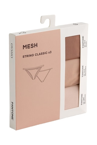 3 culottes - Nude