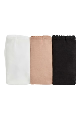3 tangas - Noir et blanc