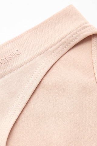 3 culottes - Beige et rose