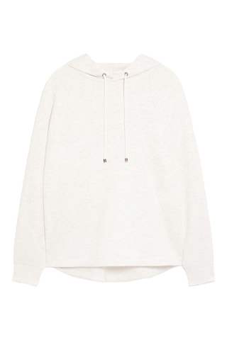 Sweat à capuche - Blanc