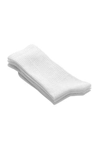 3 paires de chaussettes - Blanc