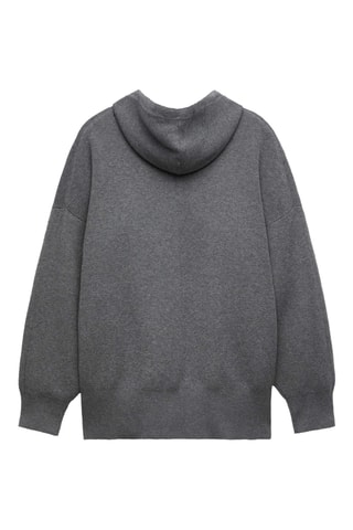 Sweat à capuche - Gris chiné