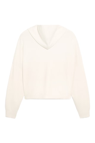 Sweat à capuche - Ecru