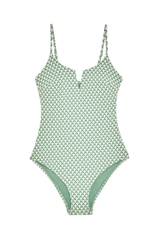 Maillot 1 pièce - Vert d’eau