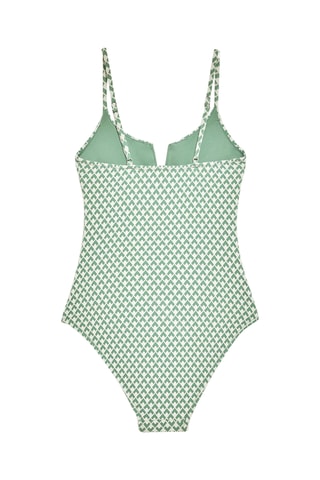 Maillot 1 pièce - Vert d’eau