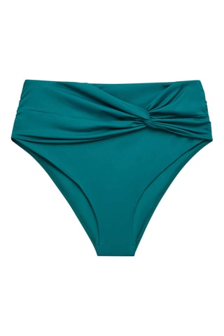 Bas de maillot taille haute - Vert