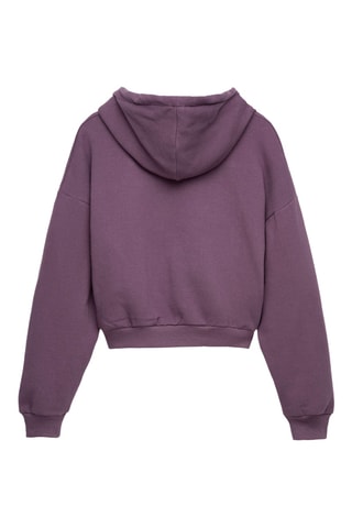 Sweat à capuche - Mauve