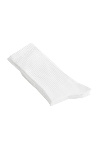 3 paires de chaussettes - Blanc