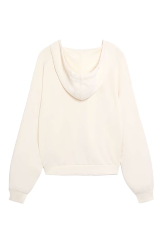 Sweat à capuche - Ecru