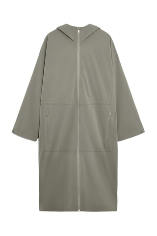 Imperméable à capuche - Kaki