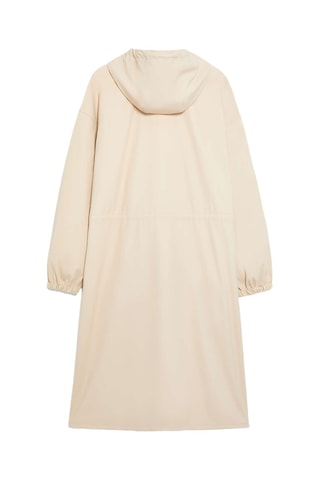 Imperméable à capuche - Beige