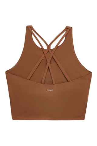 Crop top - Camel