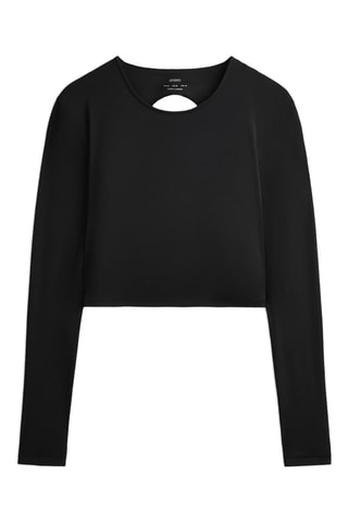 Crop top - Noir