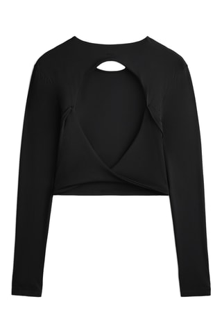 Crop top - Noir