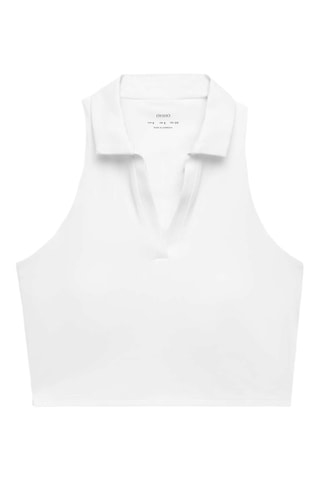 Crop top - Blanc