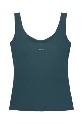Top - Bleu canard