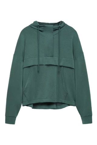 Sweat à capuche - Vert foncé