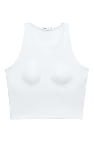 Crop top - Blanc