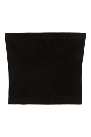 Crop top bustier - Noir