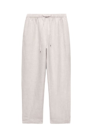 Pantalon en lin - Ecru