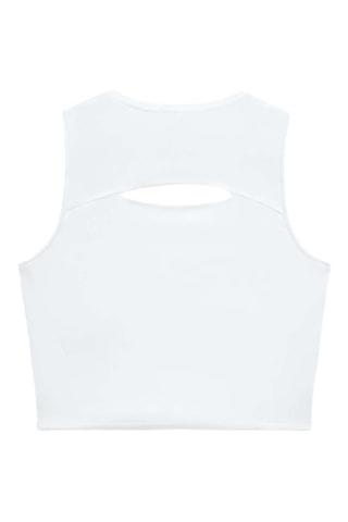 Crop top - Blanc