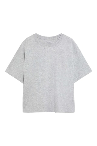 T-shirt - Gris clair chiné