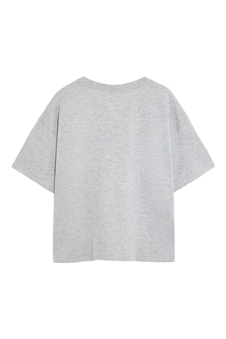 T-shirt - Gris clair chiné