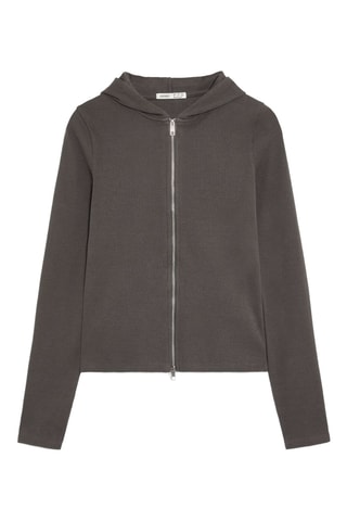 Sweat à capuche - Gris foncé