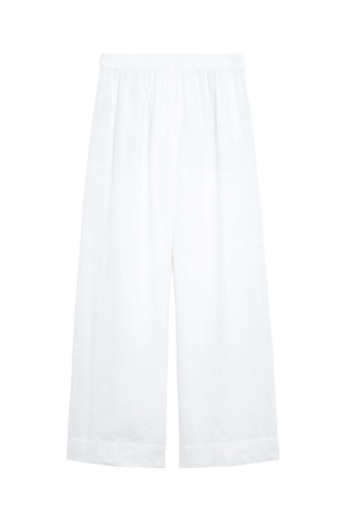 Pantalon en lin - Blanc