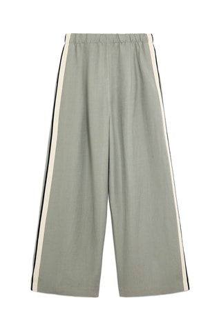 Pantalon en lin - Kaki