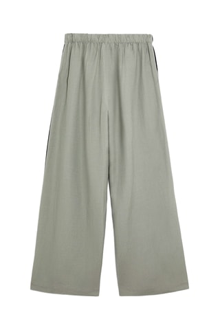 Pantalon en lin - Kaki