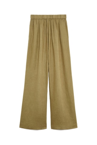 Pantalon en lin - Kaki